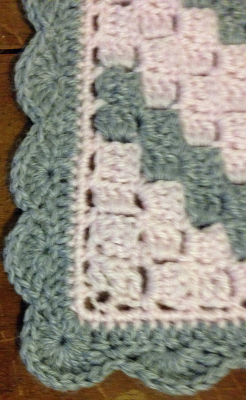 baby blanket edging c2c crochet for Bought  C2C a put border Creations Storer  to a How on